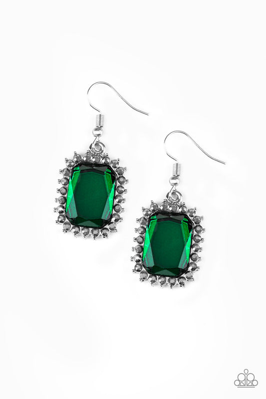 Downtown Dapper Green Earring