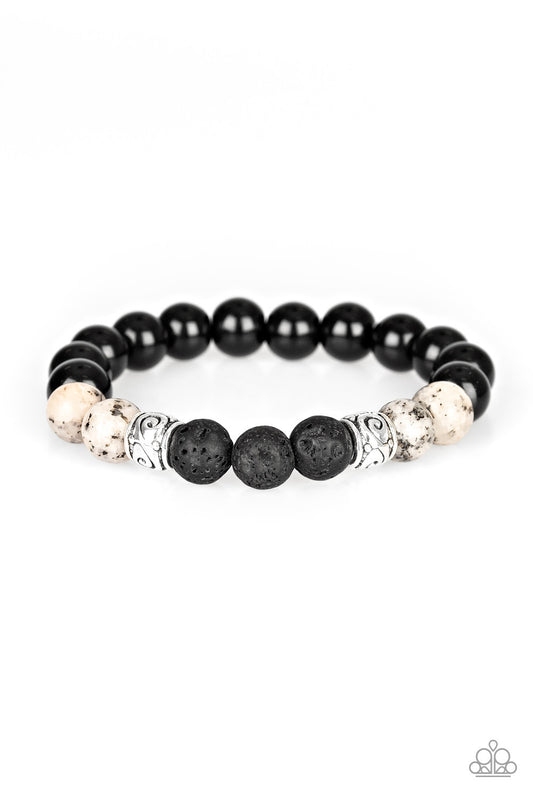 Mantra White Bracelet