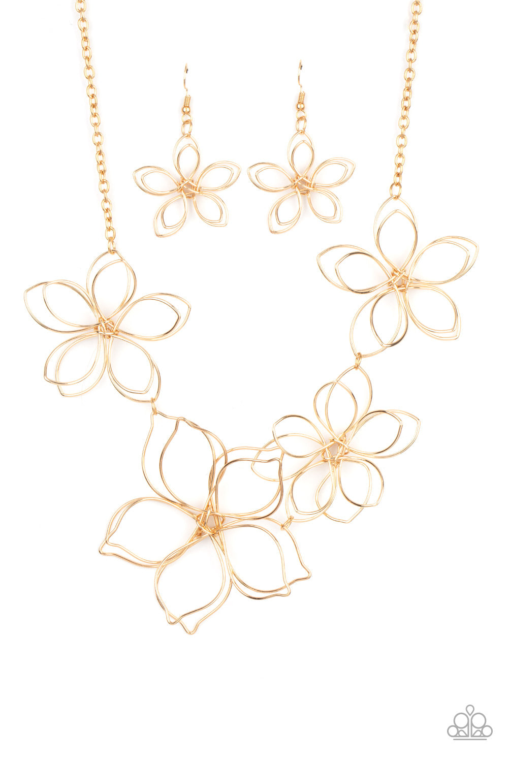 Flower Garden Fashionista - Gold